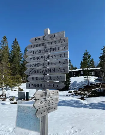 Traditionale Norwegian Mountain Passebekk Skrim Karibu No Water Connection Kongsberg