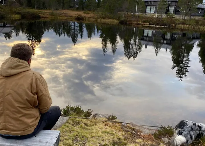 Traditionale Norwegian Mountain Passebekk Skrim Karibu No Water Connection Ferienhaus *